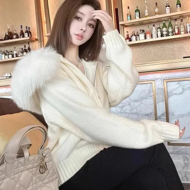 Chic Petite Knitwear Blouse