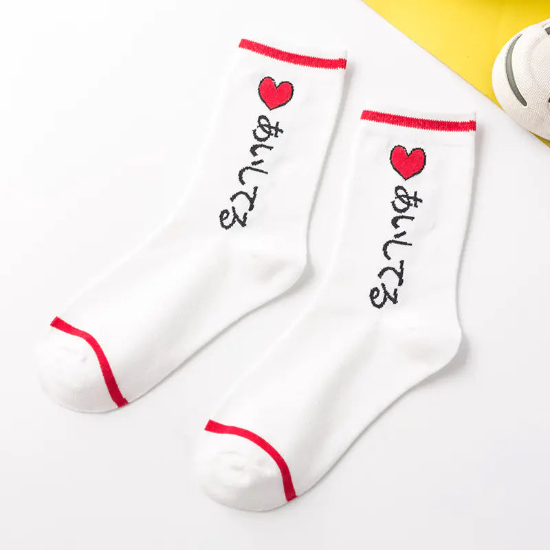 Chic Fruit Pattern Tube Socks for Women