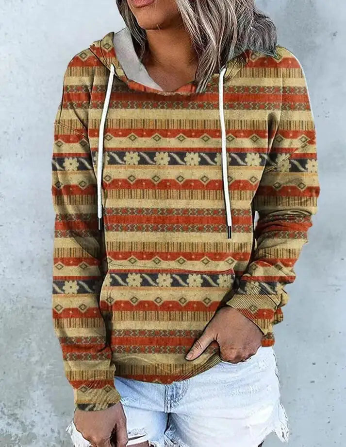 Ladies' Burst Design Pullover
