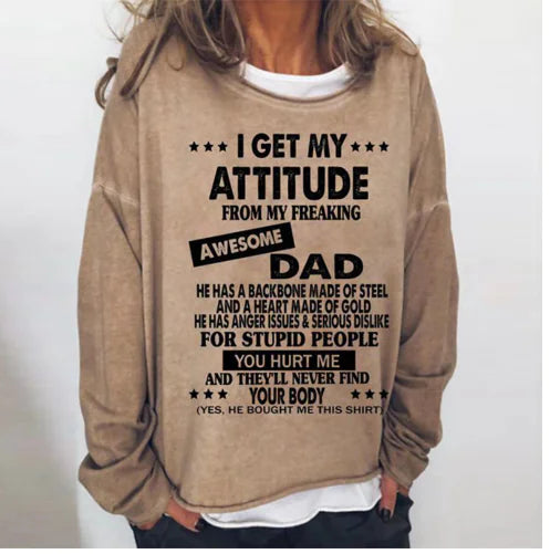 Chic Mom Attitude Pullover