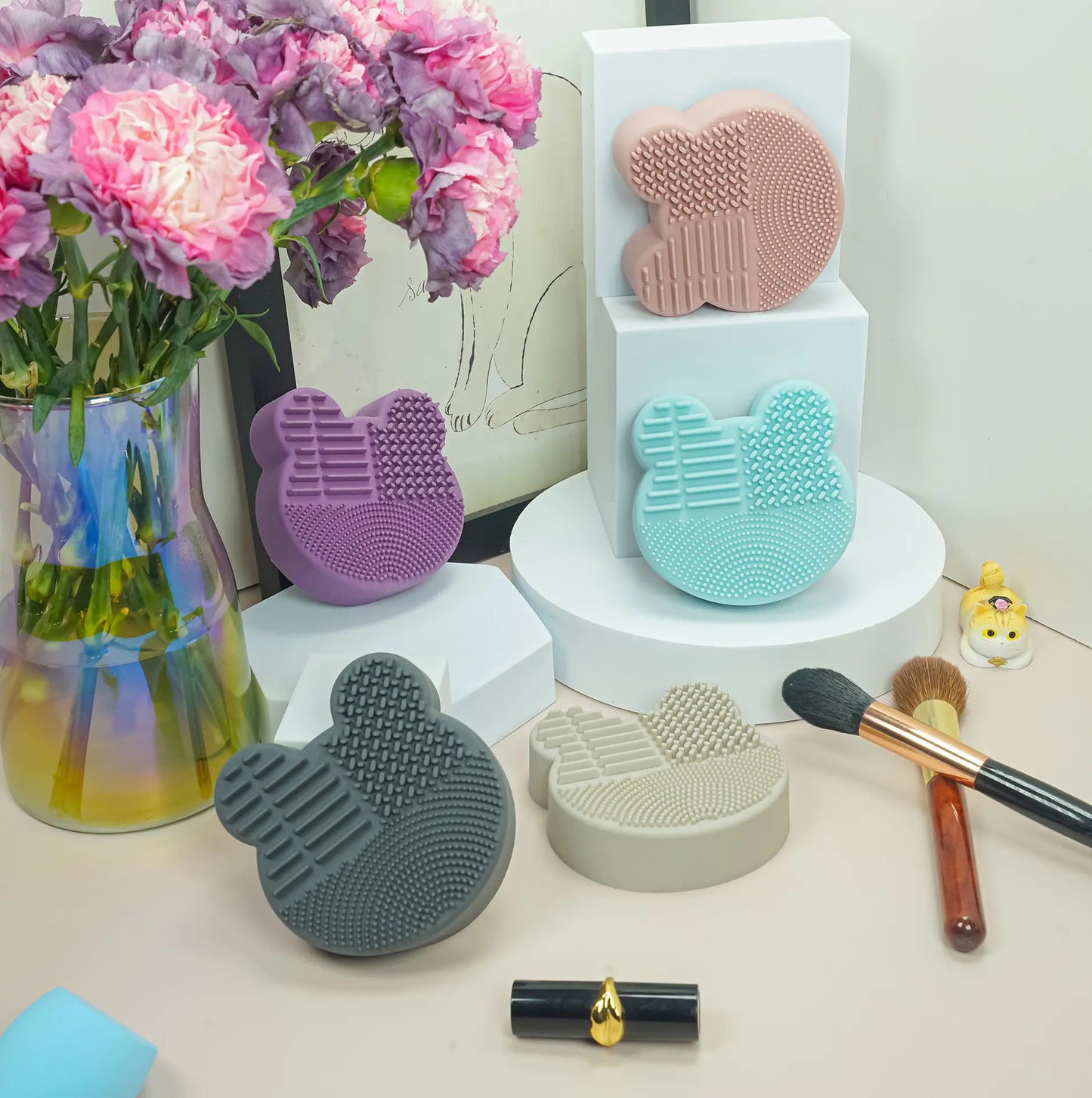 DualMode Makeup Brush Cleaner