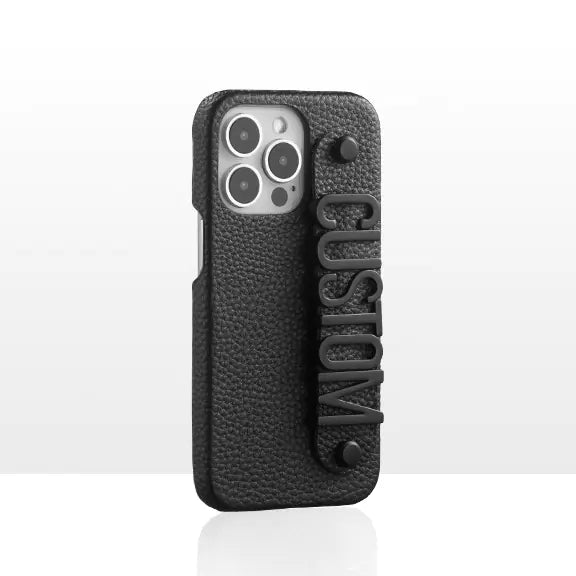 Custom Litchi PU iPhone Case