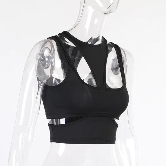 Chic Sleeveless Yoga Sport Top