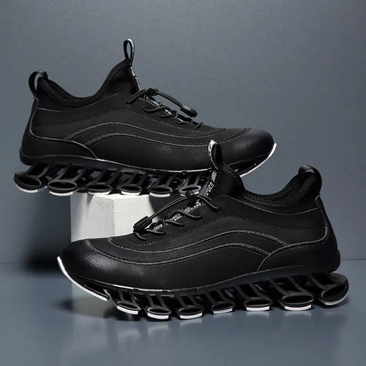 UrbanStride Leather Sneakers for Men