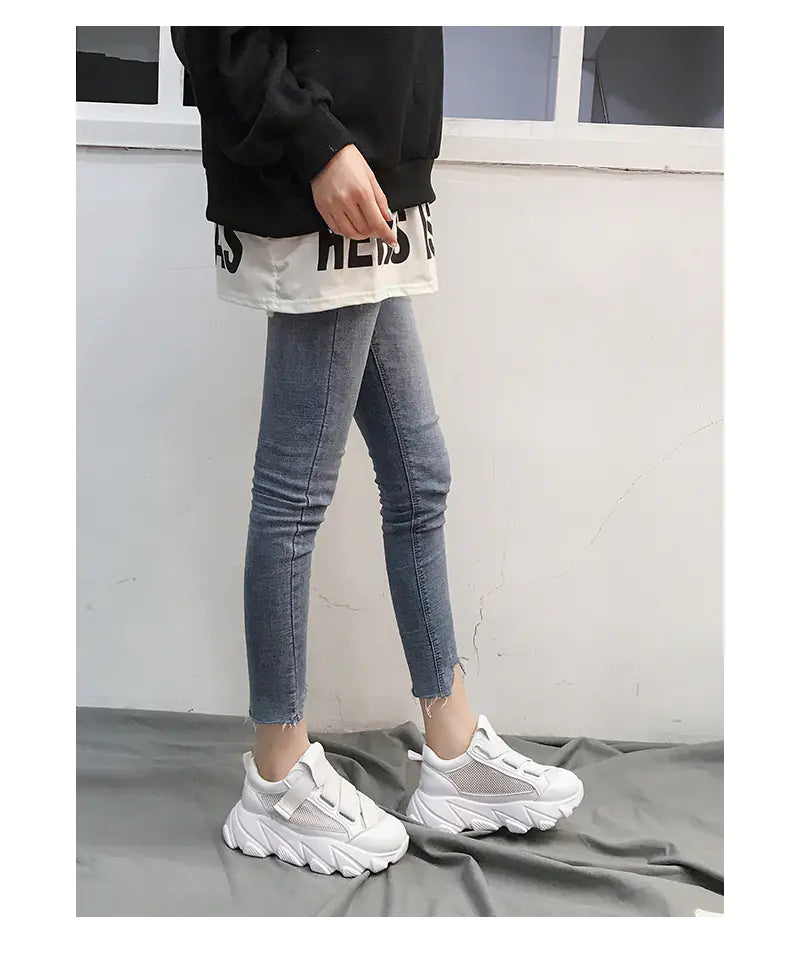 Stylish Velcro Platform Kicks for babies