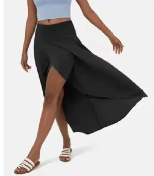 Flowing Asymmetry Skirt
