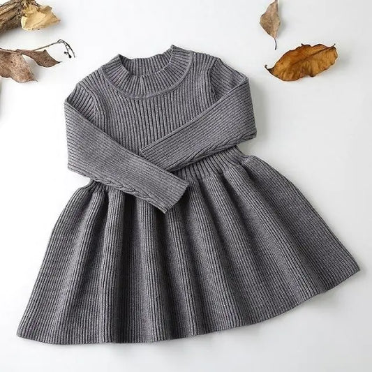 Cozy Cotton Knit Skirt for Kids
