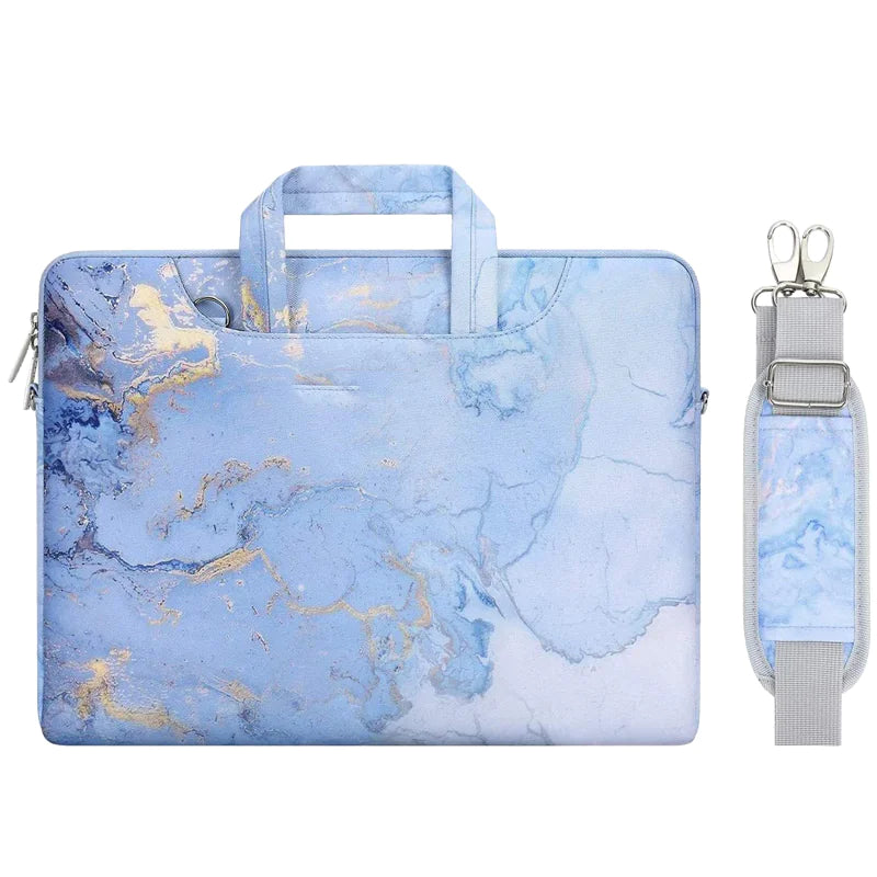 Chic Canvas Print Handbag