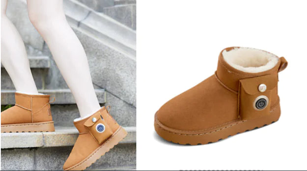 Electric Velvet Warmth Boots