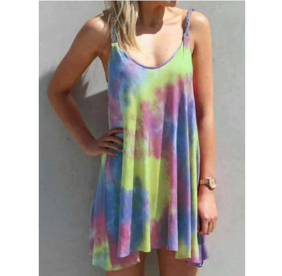 Chic Cotton Swing Camisole Dress