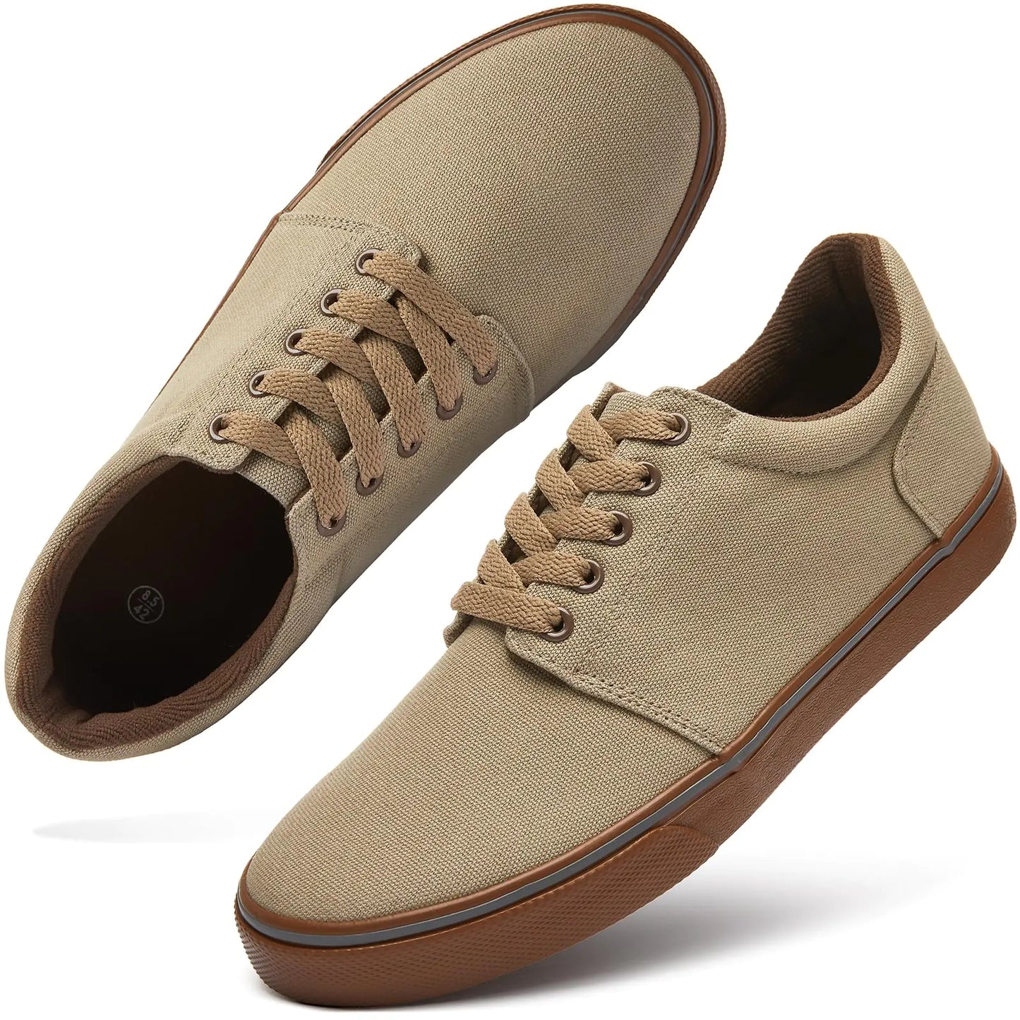 Hash Bubbie Classic Canvas Sneakers - Mocha Brown US10