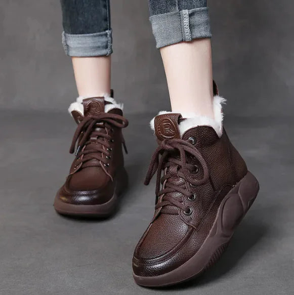 SAM™ Chic Leather Ankle Boots