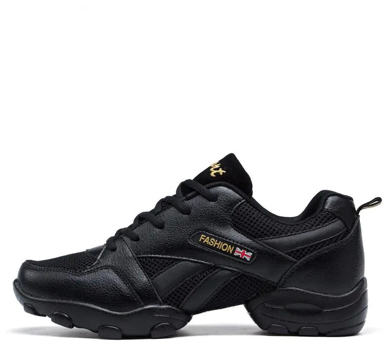 Men's Sleek Dance Footwear - Soft, Airy, Leather