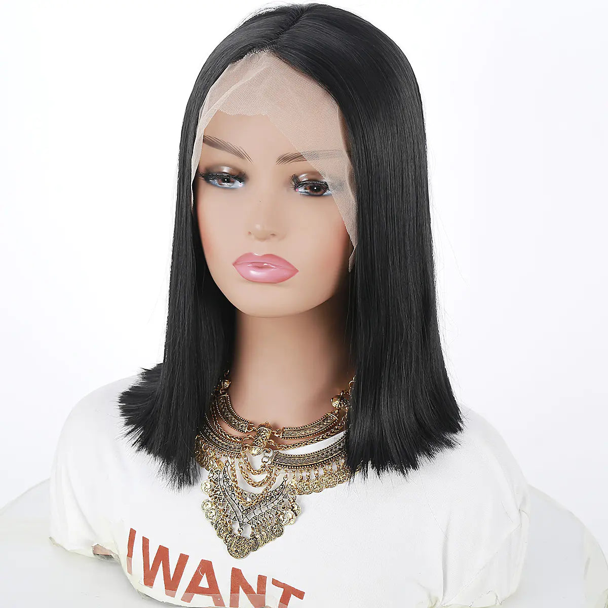 Chic Medium Short Wig for Women