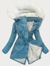 Women's Fleece Hooded Winter Jacket