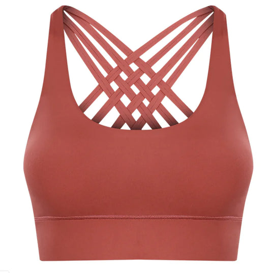 2020 Cross-Back Reversible Sports Bra