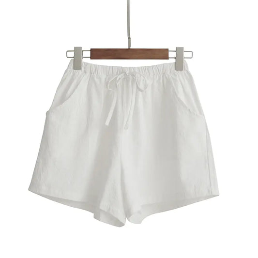Women's Cotton-Linen Summer Ease Shorts