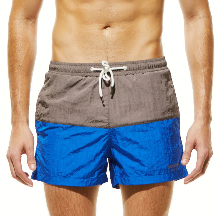 Vibrant Color Block Shorts