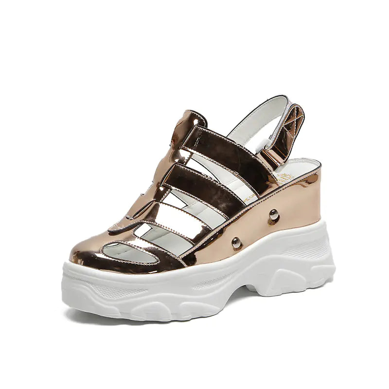 Chic Breathable Platform Sneakers