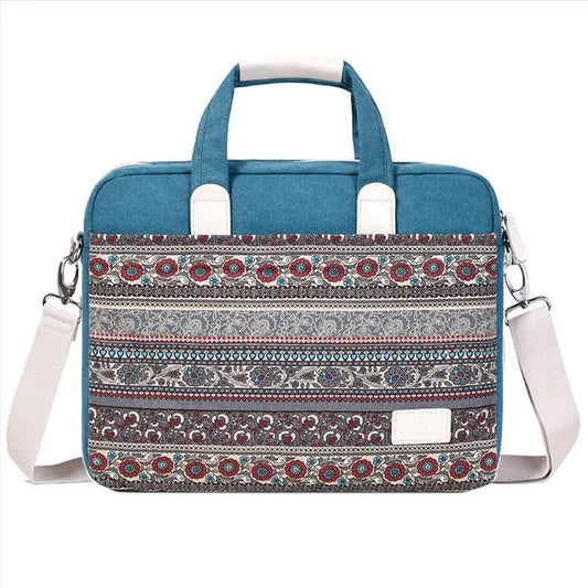 Tribal Chic Protective Canvas Laptop Bag