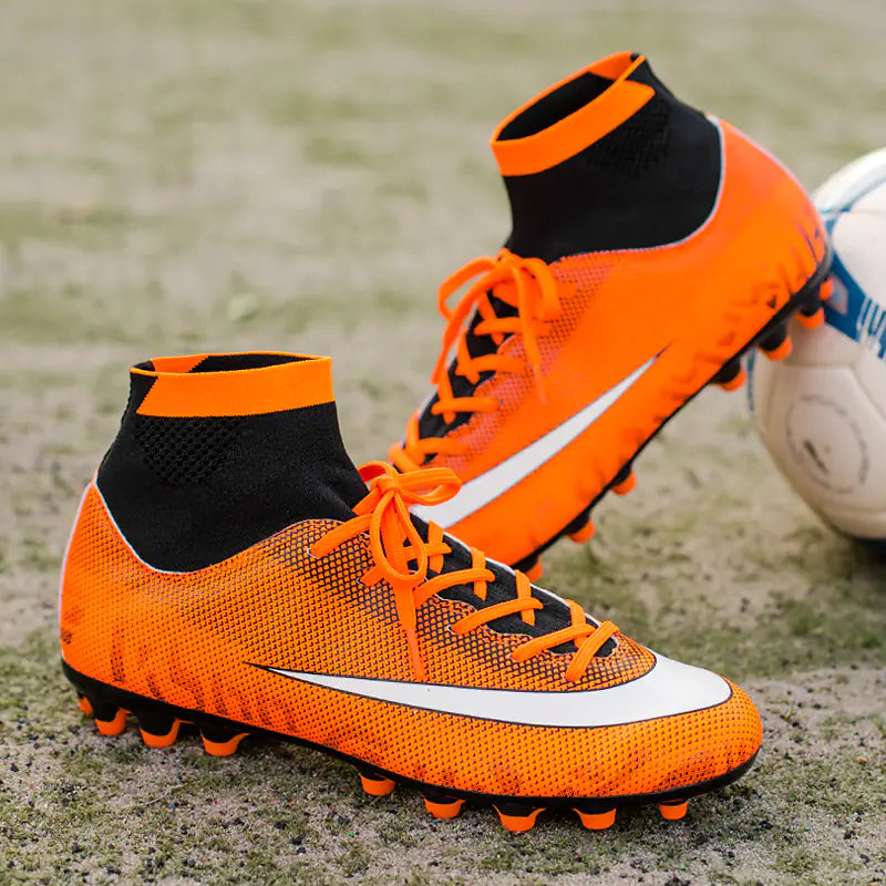 Men's Nylon Soccer Cleats - Outdoor Athletic Shoes