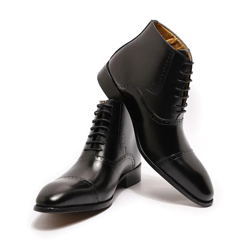 Men's Trendy Leather Martin Boots