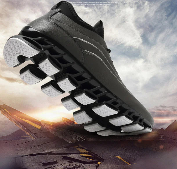 UrbanStride Leather Sneakers for Men