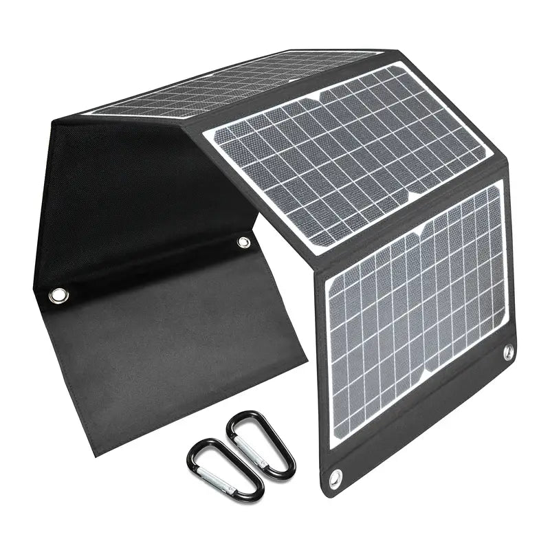 30W Foldable Solar Panel for Outdoor Adventures