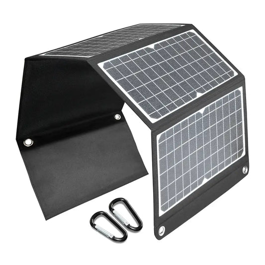 30W Foldable Solar Panel for Outdoor Adventures