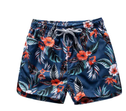 Summer Floral Beach Shorts