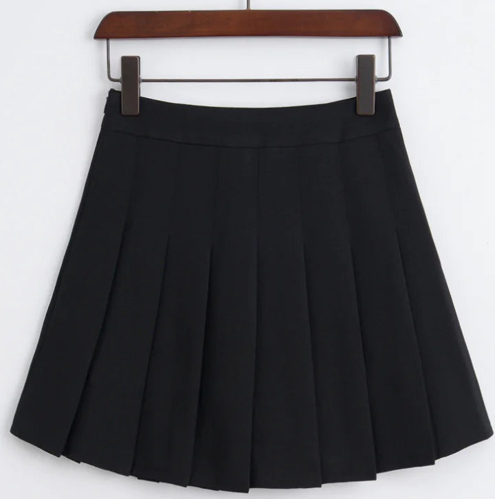Chic Pleated Midi Skirt