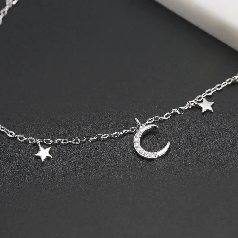 S925 Starlight Moon Bracelet