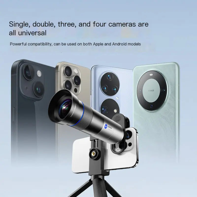 450mm HD Zoom Lens for Smartphones