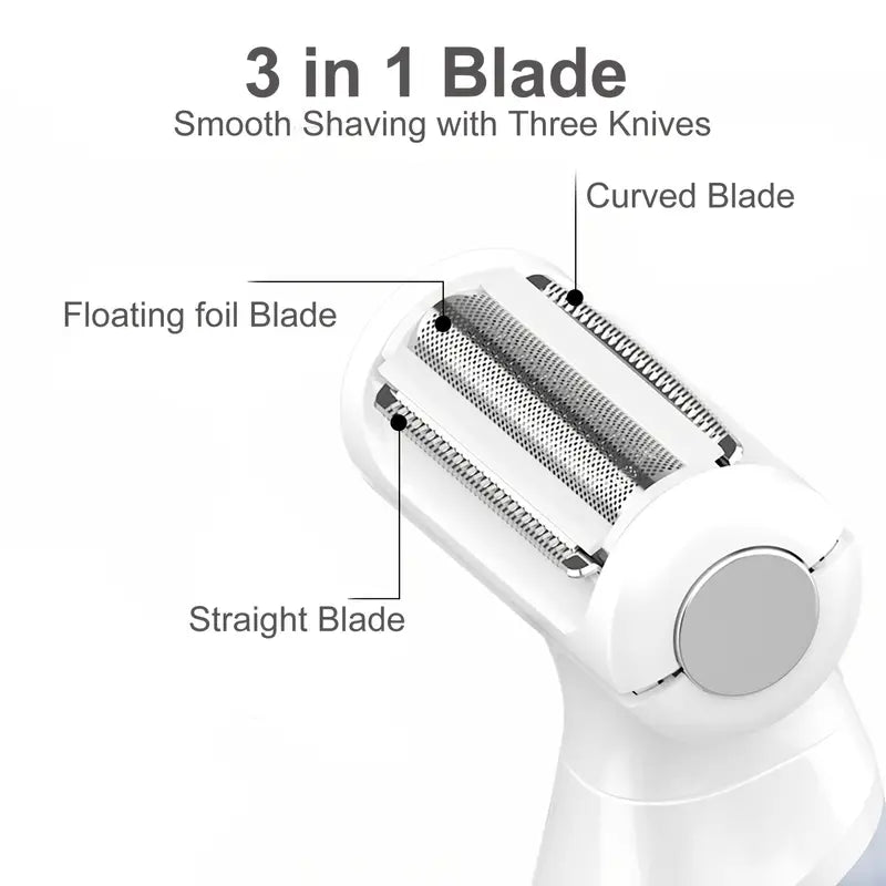 Ladies' Multi-Zone Electric Razor