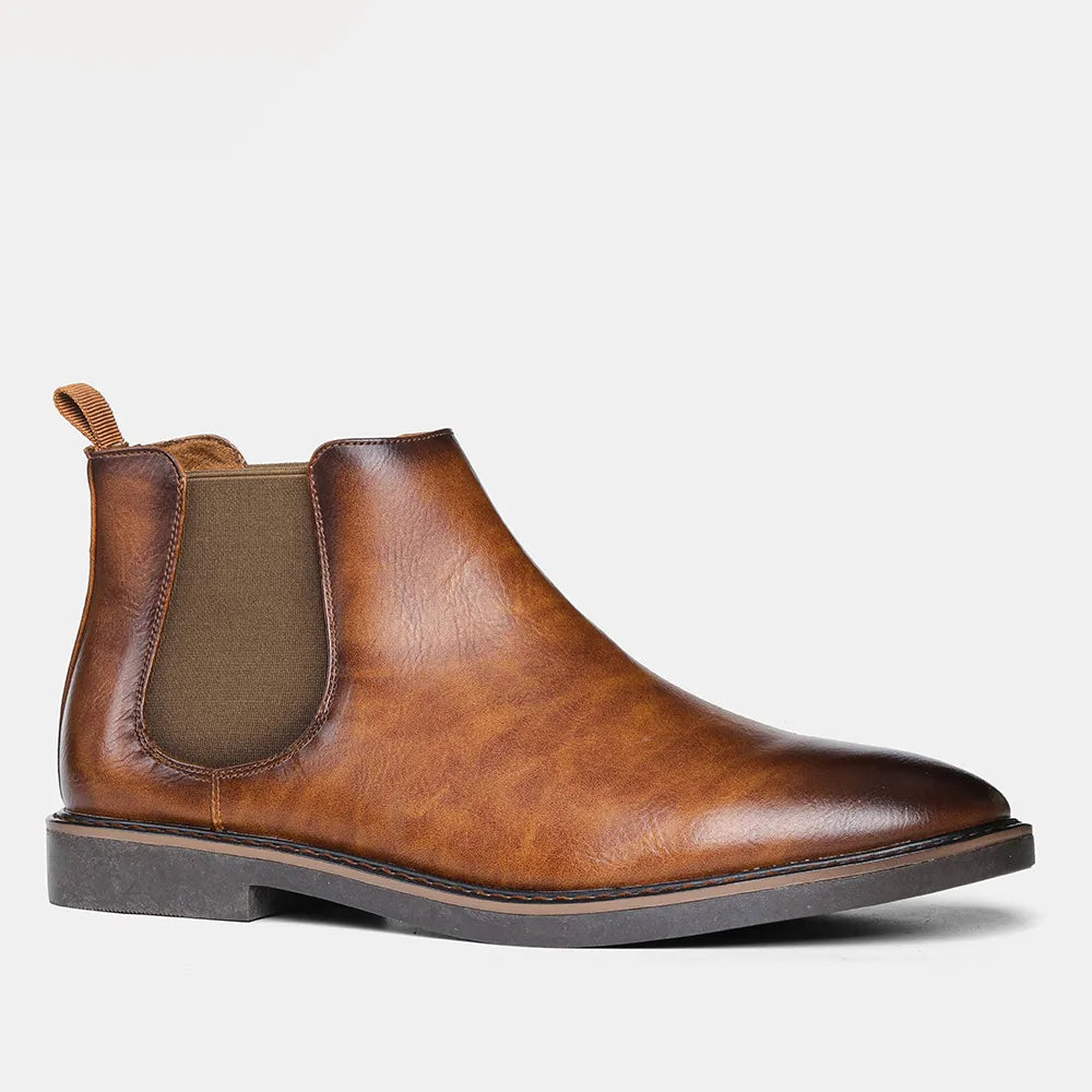 RainGuard Men's Leather Boots