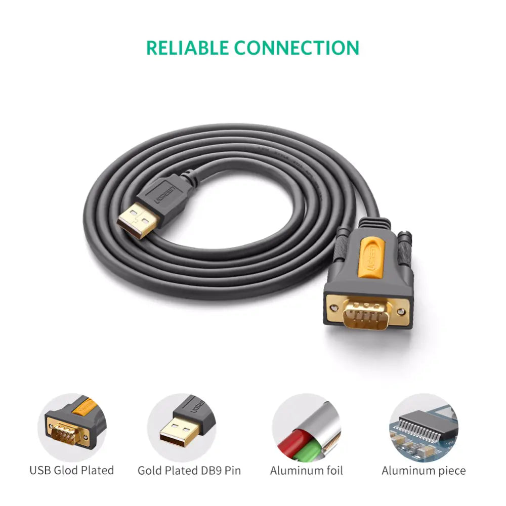 USB to Serial RS232 Adapter Cable