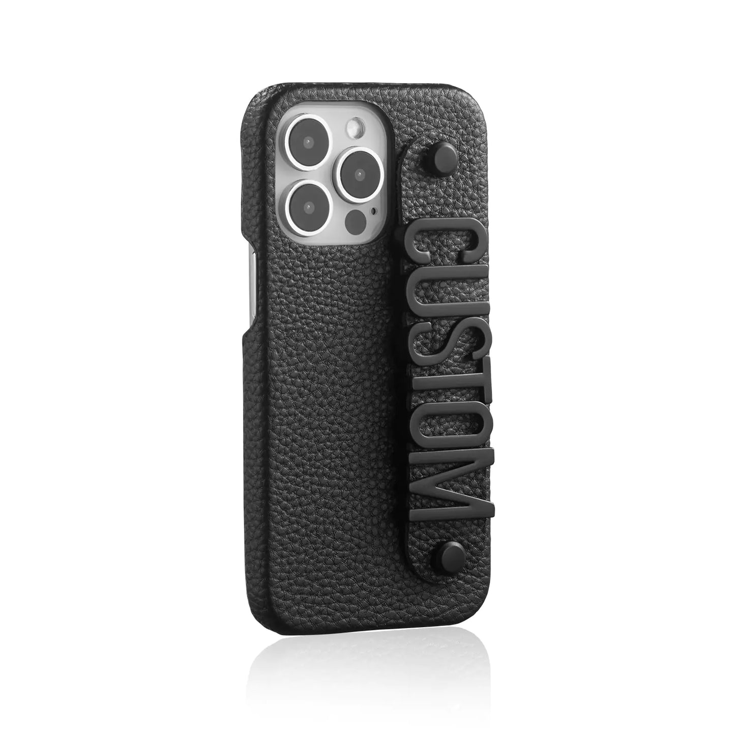 Custom Litchi PU iPhone Case