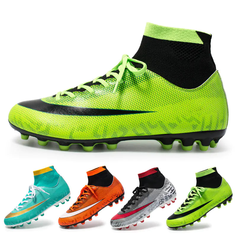 Men's Nylon Soccer Cleats - Outdoor Athletic Shoes