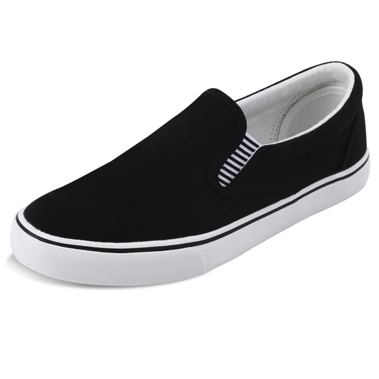 Men's Classic Slip-On Canvas Sneakers