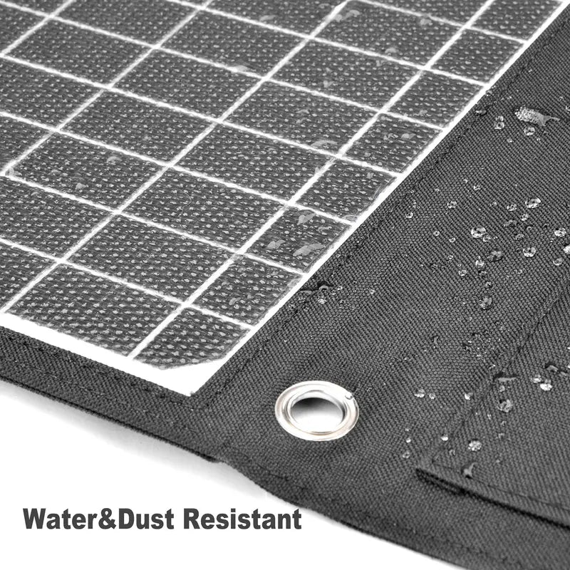 30W Foldable Solar Panel for Outdoor Adventures