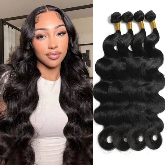 Pure Brazilian Wave Hair 24 Inch Bundles