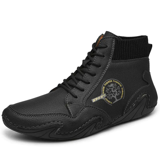 Versatile Leather Sport Shoes