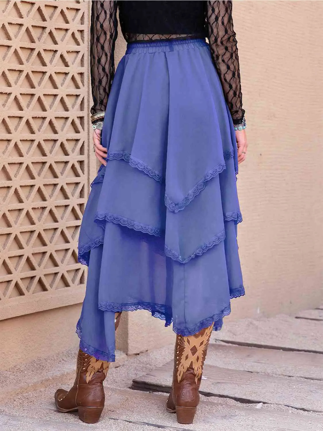 Elegant Dream Midi Skirt