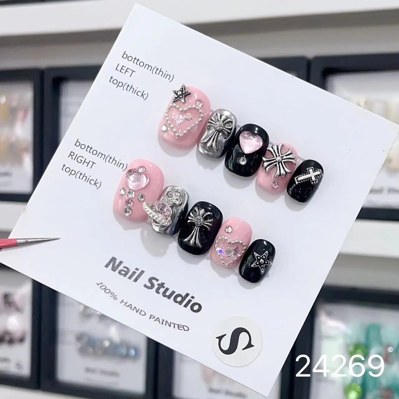 Luxury Rhinestone Nail Art Set