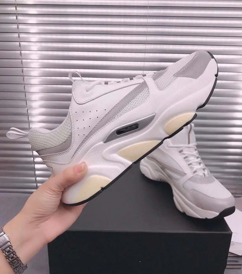 Trendy Color-Block Couple Sneakers