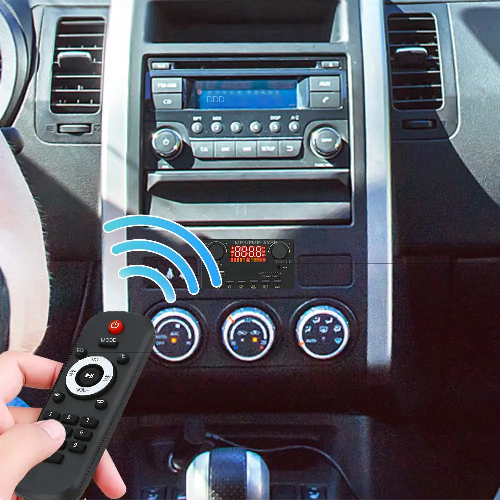 12V Vehicle FM Sound System with MP3 and Decoder