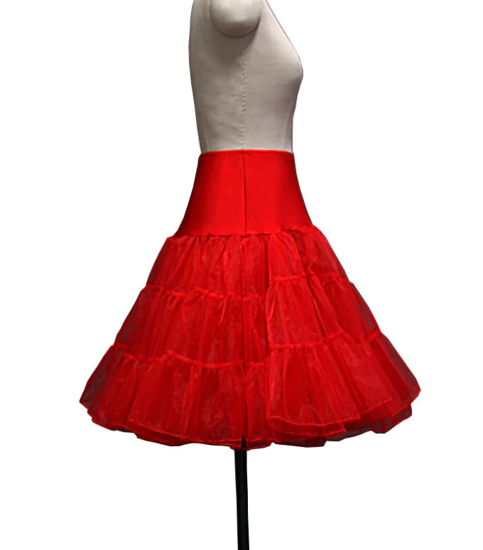 Chic Tulle Midi Skirt for Women