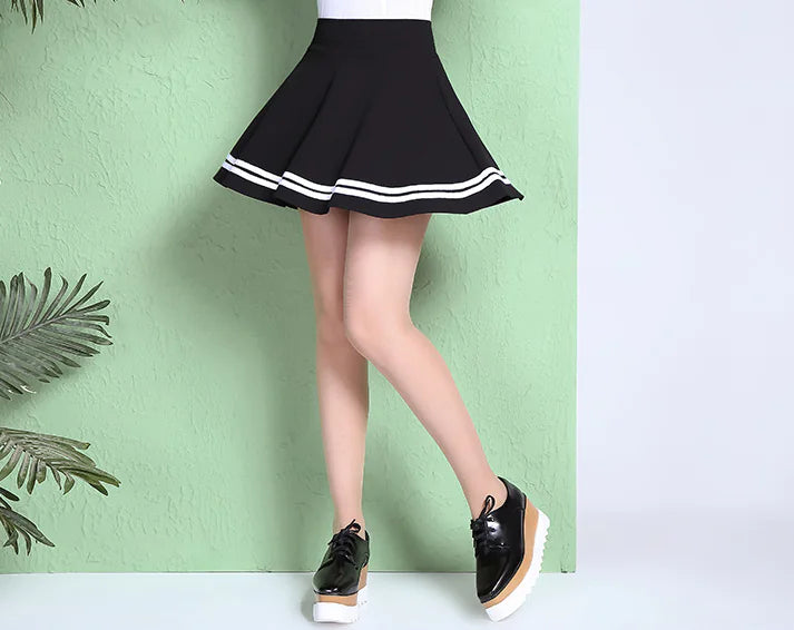 Summer Pleats Midi Skirt
