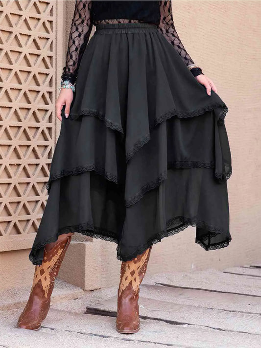 Elegant Dream Midi Skirt