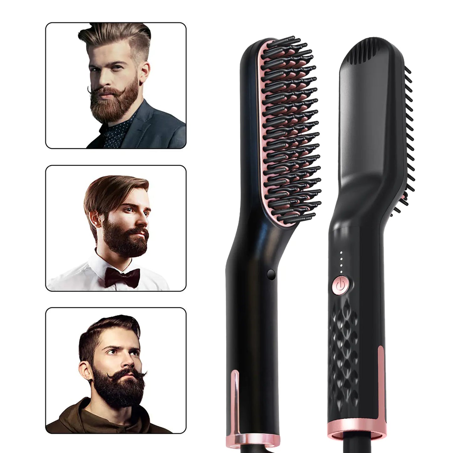 Sleek Styler Brush & Beard Combo
